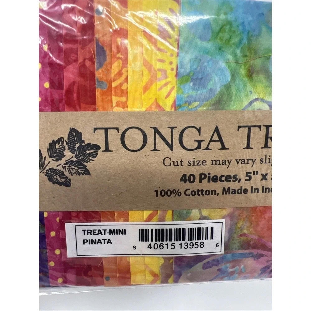 Tonga Treats Treat-Mini Piñata 40 Pieces 5x5